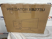 Acer cb273u e computer monitor 68,6 cm (27") 2560 x 1440 pixels 2k led zwart - afbeelding 2 van  2