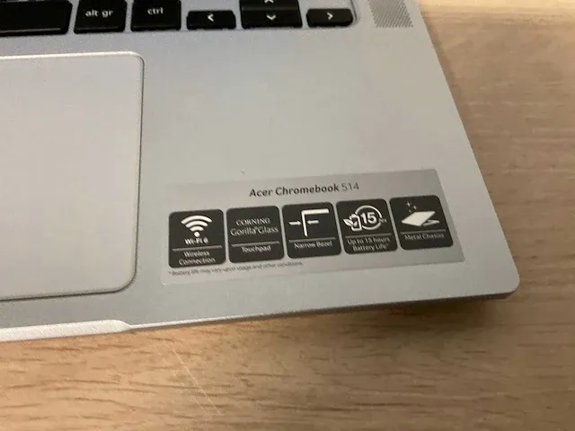 Acer chromebook cb cb514-2h-k33g (reparatieproduct) - afbeelding 3 van  7