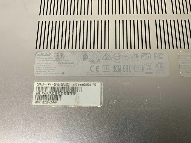 Acer cp713 13.5”, core(tm) i5 8th gen, 8 gb ram, 64 gb ssd touchscreen chromebooks (2x) - afbeelding 13 van  13