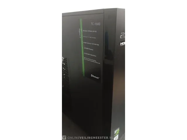 Acer game pc i3-10100f/16 gb/512 gb ssd/gtx 1650 4 gb - afbeelding 2 van  3