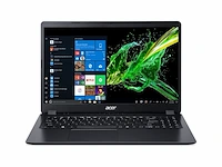 Acer laptop aspire 3 a315-34-p14x 15.6" intel pentium 8 gb ram 256 gb ssd franse azerty zwart - afbeelding 1 van  2