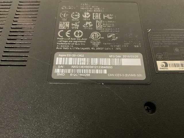 Acer laptop - afbeelding 6 van  6