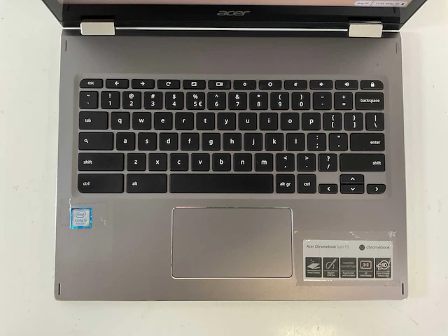 Acer n18q2 spin 13”, core(tm) i5 8th gen, 8 gb ram, 64 gb ssd chromebooks (2x) - afbeelding 5 van  16
