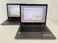 Acer n18q2 spin 13”, core(tm) i5 8th gen, 8 gb ram, 64 gb ssd chromebooks (2x) - afbeelding 1 van  16