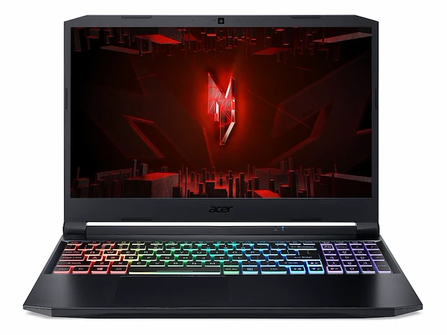 Acer nitro 5 an515-57-930s gaming laptop intel core i9-11900h 16gb 512gb ssd nvidia geforcertx 3060 zwart - afbeelding 1 van  4