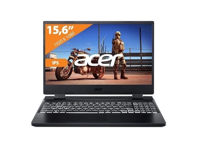Acer nitro 5 an515-58-500a - i5-12500h - 16gb - 512 ssd - w11h - afbeelding 2 van  2