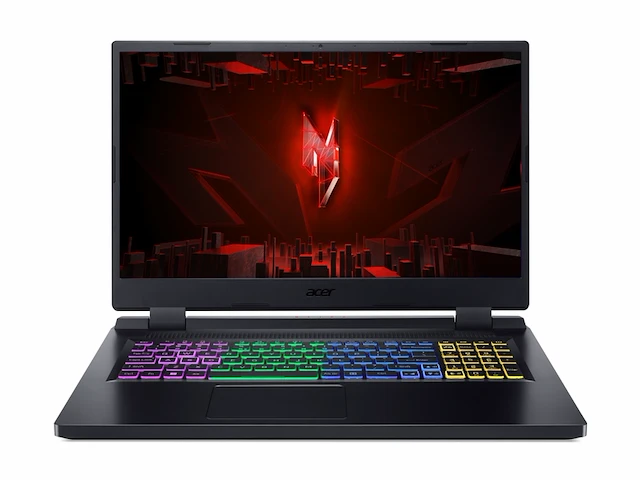 Acer nitro 5 an517-55-738r intel coretm i7 i7-12700h laptop 43,9 cm (17.3) full hd 16 gb ddr4-sdram 512 gb ssd nvidia geforce rtx 3060 wi-fi 6 (802.11ax) windows 11 home duits zwart qwertz - afbeelding 1 van  4