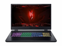 Acer nitro 5 an517-55-738r intel coretm i7 i7-12700h laptop 43,9 cm (17.3) full hd 16 gb ddr4-sdram 512 gb ssd nvidia geforce rtx 3060 wi-fi 6 (802.11ax) windows 11 home duits zwart qwertz - afbeelding 1 van  4