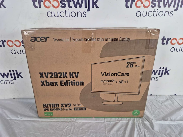 Acer nitro xv2 xv282kkvbmiipruzx led display 71,1 cm (28") 3840 x 2160 pixels 4k ultra hd zwart - afbeelding 2 van  2