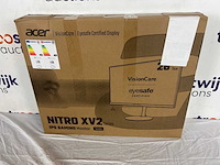 Acer nitro xv2 xv282kkvbmiipruzx led display 71,1 cm (28") 3840 x 2160 pixels 4k ultra hd zwart - afbeelding 2 van  2