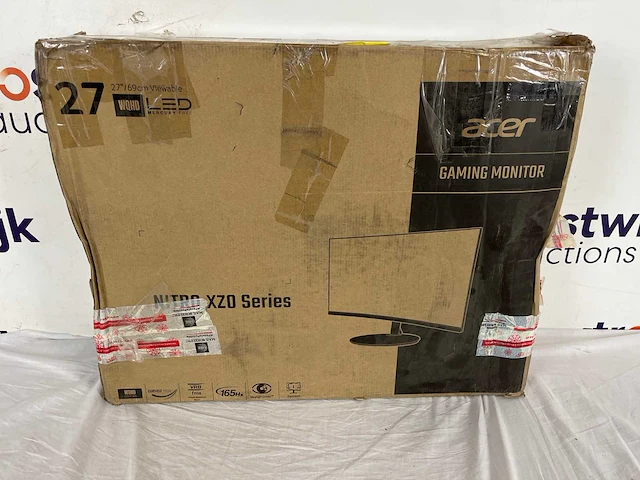 Acer nitro xz270up led-monitor 68.6 cm (27 inch) energielabel g (a - g) 2560 x 1440 pixel qhd 1 ms hdmi, displayport, audio-line-out va led - afbeelding 2 van  2