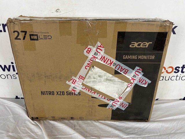 Acer nitro xz270up led-monitor 68.6 cm (27 inch) energielabel g (a - g) 2560 x 1440 pixel qhd 1 ms hdmi, displayport, audio-line-out va led - afbeelding 2 van  2
