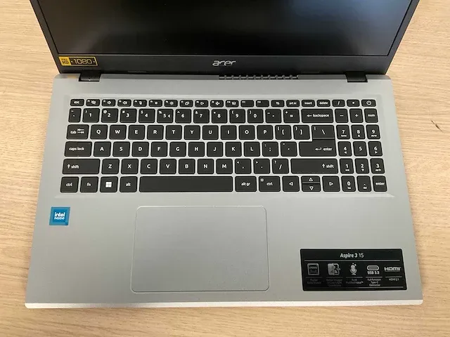 Acer notebook aspire 3 a315-510p-p6wr (reparatieproduct) - afbeelding 2 van  8