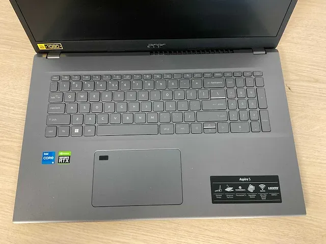 Acer notebook aspire 5 a517-53g-503l (reparatieproduct) - afbeelding 3 van  7
