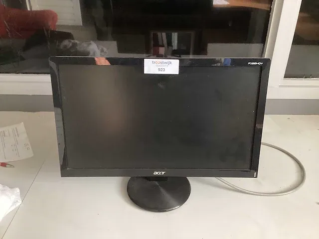 Acer p196hqv monitor - afbeelding 1 van  2