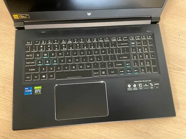 Acer predator helios 300 ph317-55-74tc (reparatieproduct) - afbeelding 3 van  8