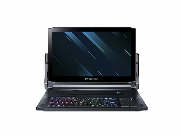 Acer predator triton 900 pt917-71-76vt gaming notebook 173 inch ultra-hd ips multi-touch intel core i7-9750h 32 gb ram 2 x 512 gb pcie ssd-rad geforce rtx 2080 qwerty zwart - afbeelding 1 van  5