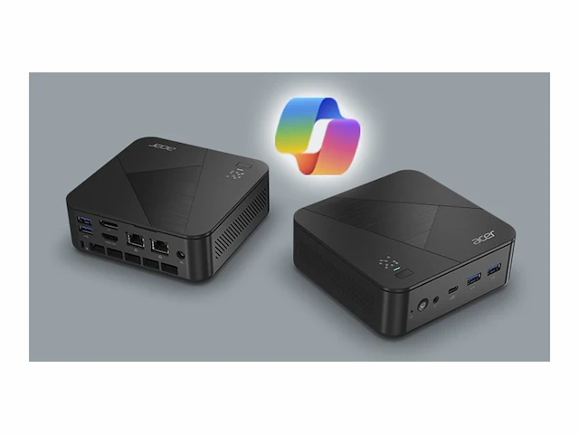 Acer revo rb610 i3608v mini-pc zwart - afbeelding 1 van  1