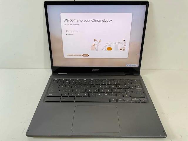 Acer spin 713-2w 13.5”, core(tm) i7 10th gen, 16 gb ram, 128 gb ssd chromebook - afbeelding 1 van  7