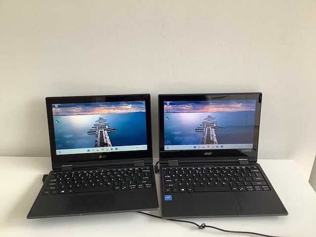 Acer travelmate spin b118 laptop (2x) - afbeelding 2 van  6
