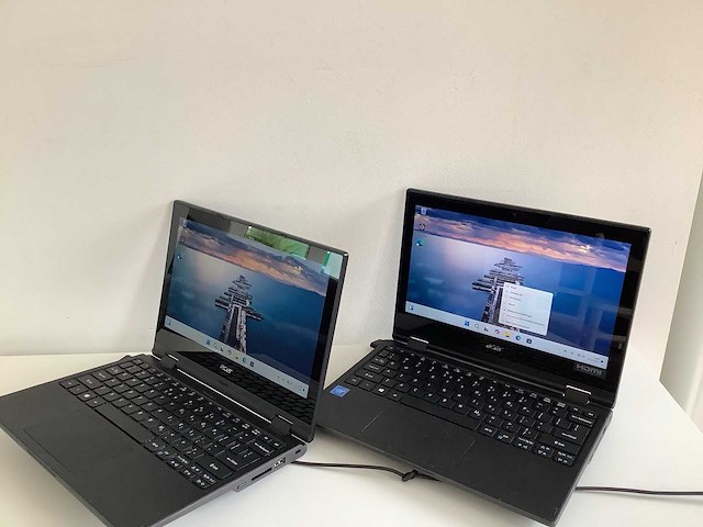 Acer travelmate spin b118 laptop (2x) - afbeelding 3 van  6