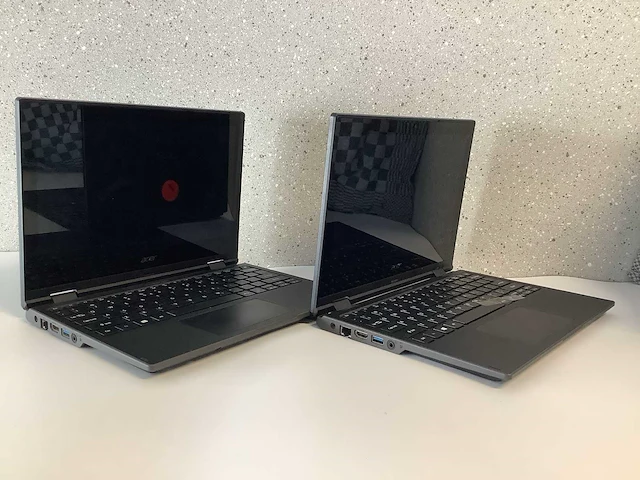 Acer travelmate spin b118 series laptop (2x) - afbeelding 1 van  7