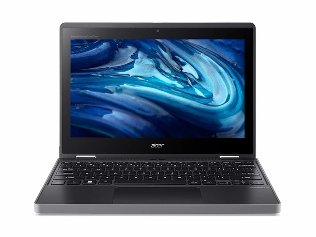 Acer travelmate tmb311r33c4jy laptop intel n 295 cm (11.6) 1366 x 768 pixels 4 gb 64 gb zwart azerty - afbeelding 2 van  4