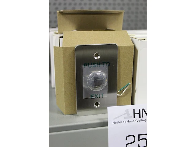 Acht door release buttons aluminium nn type pbk-810 - afbeelding 2 van  2