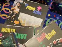 Acht drinkspellen in diverse uitvoeringen w.o. bierpong, proseccoping, drinking ludo, etc. - afbeelding 3 van  3