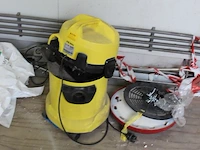 Acht elektrische apparaten met defect w.o. bouwdrogers en stofzuigers. - afbeelding 4 van  5