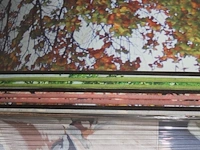 Acht lampenkappen xl vv diverse designs, doorsnede ca 105 cm en hoogte 110cm. - afbeelding 2 van  2