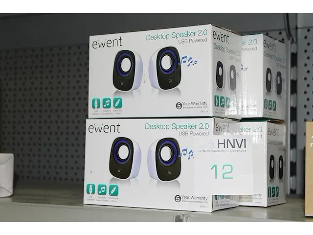 Acht pc speakers ikanoo nummer 12 - afbeelding 1 van  2