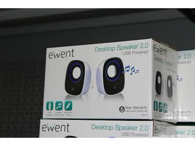 Acht pc speakers ikanoo nummer 12 - afbeelding 2 van  2