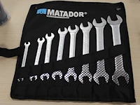 Achtdelige sleutelset matador - afbeelding 1 van  1