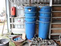 Achtdelige stortkoker. - afbeelding 1 van  2