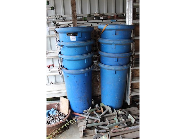 Achtdelige stortkoker. - afbeelding 2 van  2