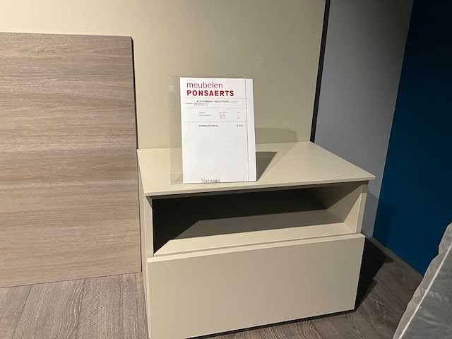 Achterwand met bedkast - afbeelding 5 van  6