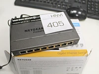 Achtpoorts switch netgear pro safe plus gs 108e. - afbeelding 1 van  1