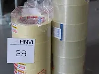 Achttien rollen tape in diverse uitvoeringen. - afbeelding 3 van  3