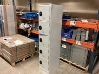 Acial lockerkast 5 deurs - afbeelding 5 van  5