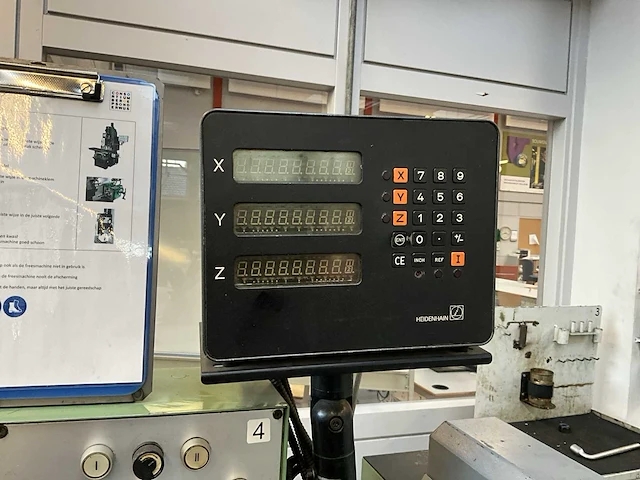 Aciera f3 freesmachine - afbeelding 8 van  10