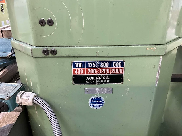 Aciera f3 freesmachine - afbeelding 10 van  10
