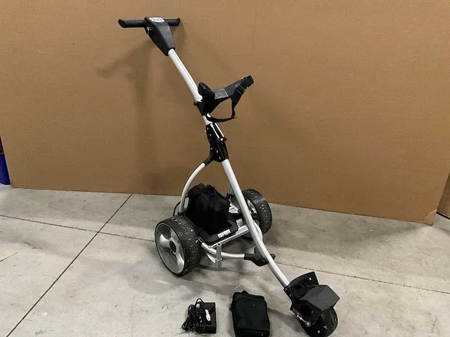 Acm t1 luxury electrische golf trolley excl. accu - afbeelding 1 van  8