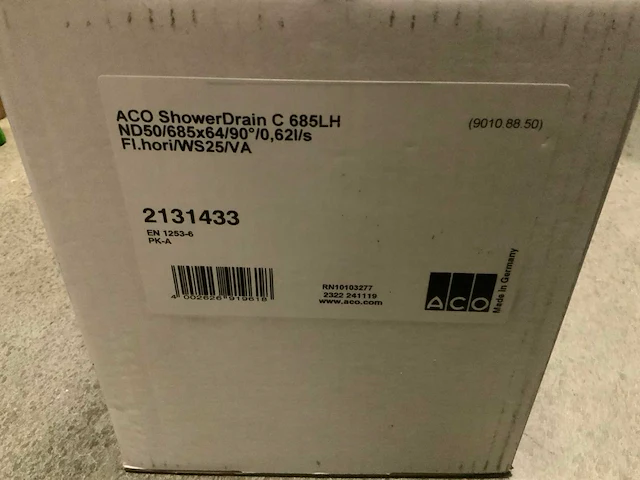 Aco type c 68cm douchegoot - afbeelding 3 van  3
