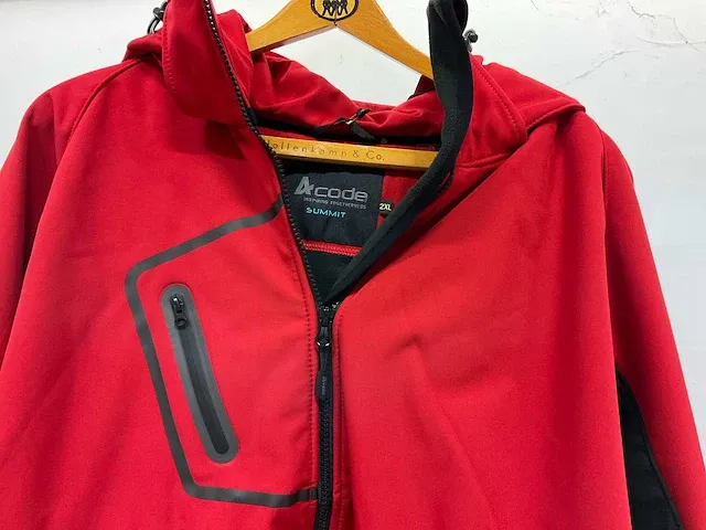 Acode softshell jas, maat xxl (3x) - afbeelding 3 van  4