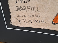 Acryl schilderij, maya wildevuur (1944-2023), 2002 - afbeelding 6 van  9