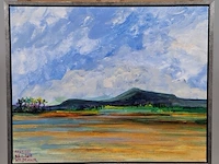 Acryl schilderij maya wildevuur (1944-2023), azazone, bouwjaar 2015 - afbeelding 3 van  10