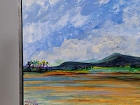 Acryl schilderij maya wildevuur (1944-2023), azazone, bouwjaar 2015 - afbeelding 4 van  10