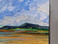 Acryl schilderij maya wildevuur (1944-2023), azazone, bouwjaar 2015 - afbeelding 5 van  10