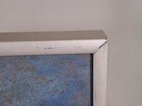 Acryl schilderij, maya wildevuur (1944-2023), bloemenveld, 1991 - afbeelding 6 van  8